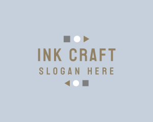 Geometric Shape Craft logo design