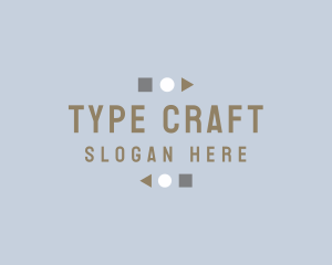 Geometric Shape Craft logo design