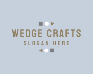 Geometric Shape Craft logo design