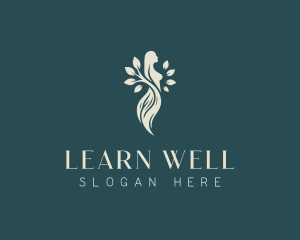 Woman Beauty Wellness logo design