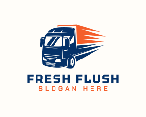 Cargo Transport Truck Logo