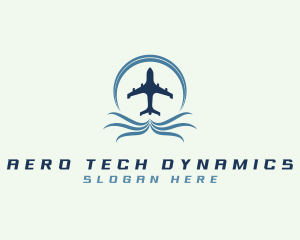 Airplane Travel Flight logo design