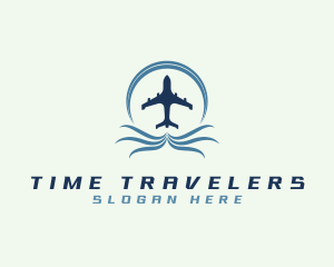 Airplane Travel Flight logo design