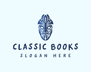 Traditional Tribal Mask logo