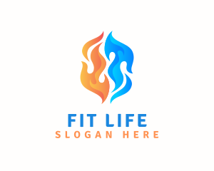 Flaming Hot Fire Logo