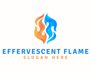 Flaming Hot Fire logo design