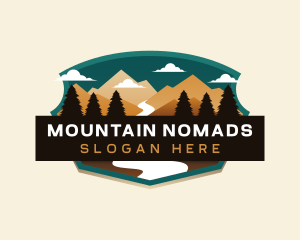 Mountain Path Travel logo design