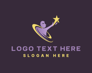 Executive - Star Volunteer Human logo design