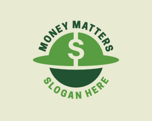 Dollar Money Planet logo design