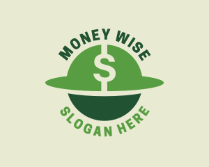 Dollar Money Planet logo design