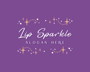 Cute Star Sparkles Boutique logo design