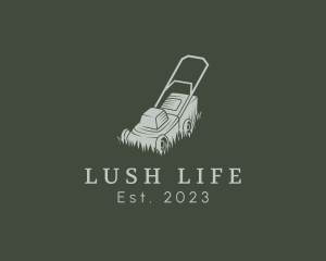 Yard Grass Lawn Mowing logo