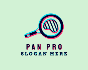 Frying Pan Steak logo design