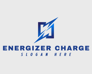 Electric Charge Energy logo design