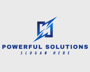 Electric Charge Energy logo design