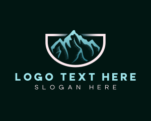 Outdoor Mountain Peak logo