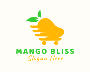 Mango Grocery Cart logo design