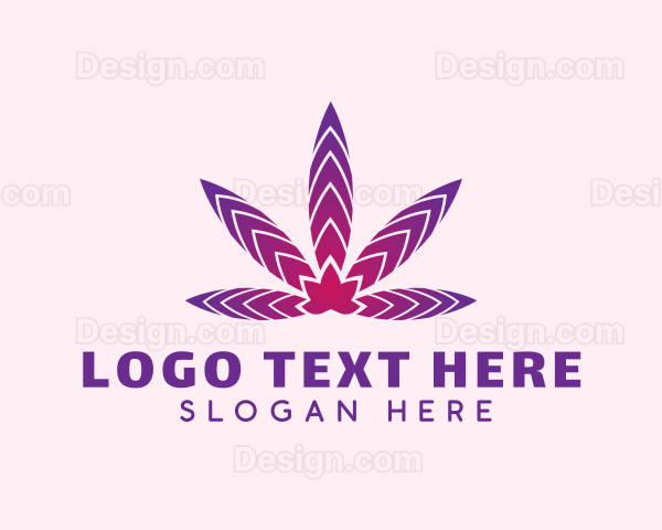 Natural Herbal Leaf Logo