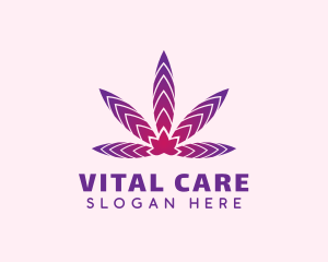 Natural Herbal Leaf logo