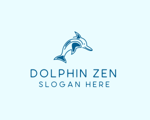 Ocean Wild Dolphin  logo