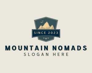 Mountain Climbing Adventure logo design