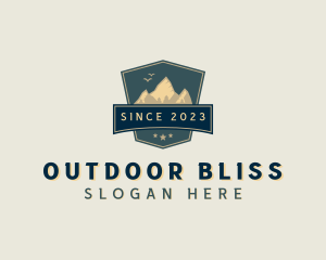 Mountain Climbing Adventure logo design