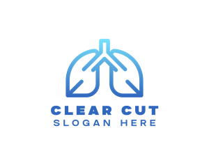 Lungs Health Clinic logo design