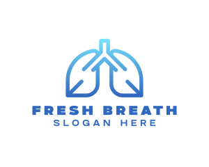 Lungs Health Clinic logo design