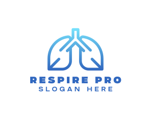 Lungs Health Clinic logo design