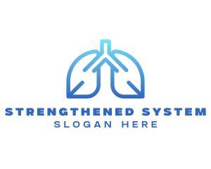 Lungs Health Clinic logo design