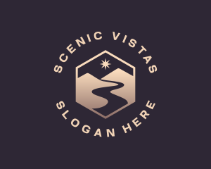 Mountain Travel Path logo