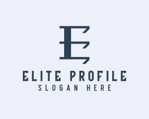 Professional Advisory Letter E logo design