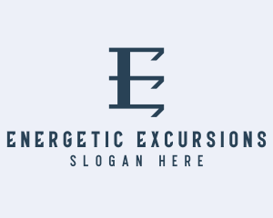 Professional Advisory Letter E logo design