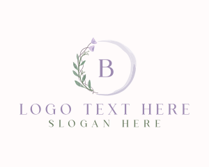 Elegant  Flower Watercolor logo