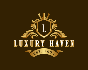 Deluxe High End Crest logo design