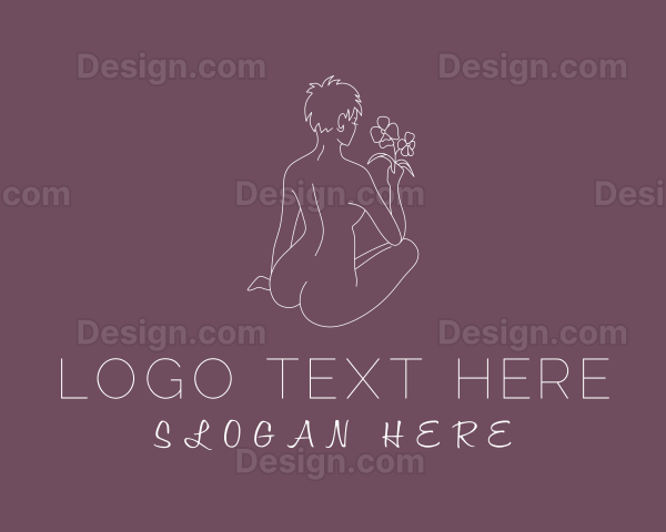 Nude Female Beauty Logo