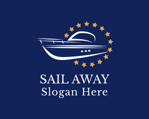 Yacht Club Sailing logo design