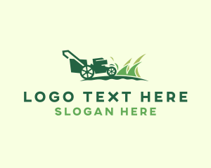 Lawn Mower Gardener logo