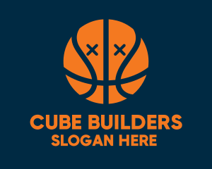 Dead Basketball Ball logo design