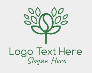 Coffee Bean Plant logo