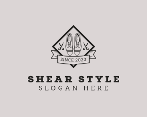 Derby Shoes Footwear logo design