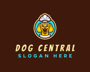 Restaurant Dog Chef logo design