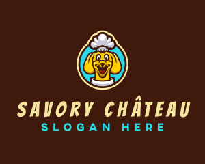 Restaurant Dog Chef logo design