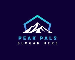 Mountain Peak Summit  logo design