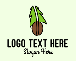 Organic Coffee Bean logo