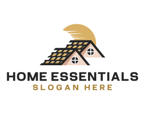 House Roof Repair logo design