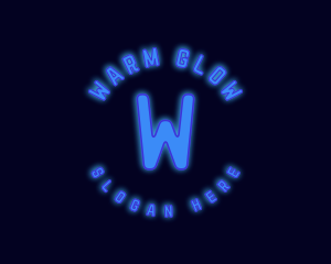 Neon Lights Night Club logo design