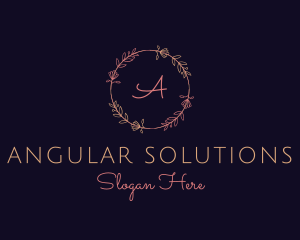 Feminine Floral Boutique Florist logo design