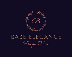 Feminine Floral Boutique Florist logo design