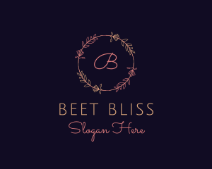 Feminine Floral Boutique Florist logo design